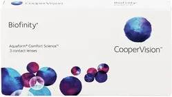Kontaktlinser månadslinser biofinity CooperVision Biofinity 3 Linser