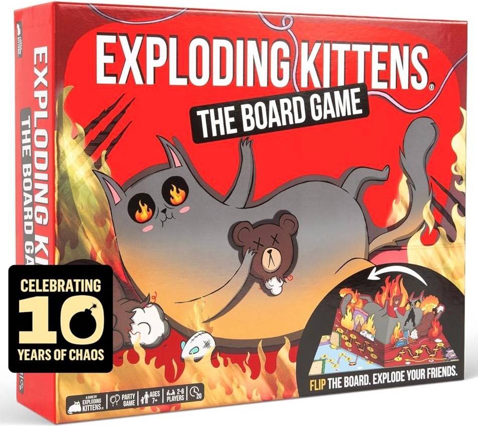 Exploding Kittens Board Game The SuperFan Edition