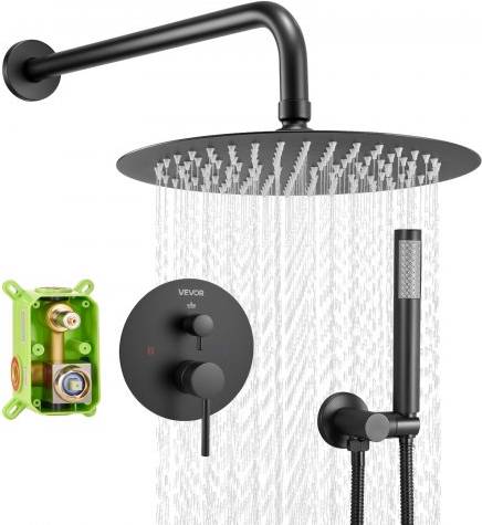 Shower faucet set VEVOR Shower Faucet Set Rainfall Bathroom System