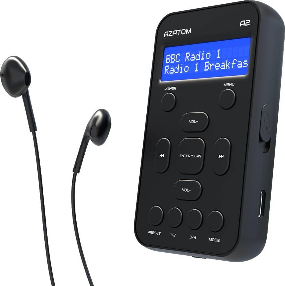 Azatom A2 DAB DAB Portable Digital Radio