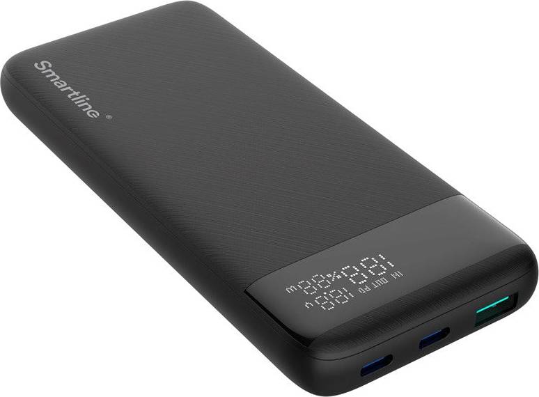 SmartLine Powerbank 10000mAh PD20W QC3.0 LED Display