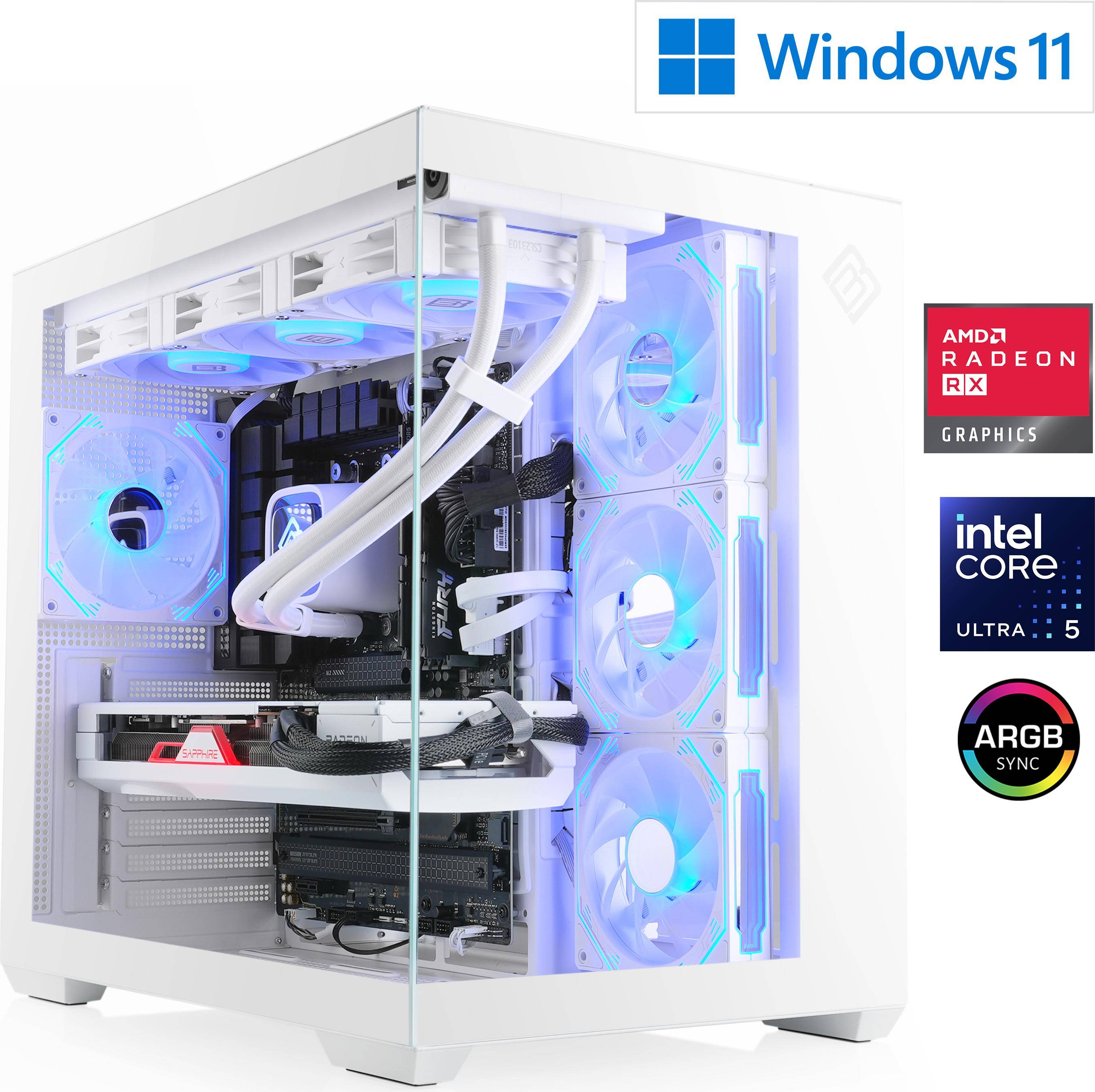 CSL Gaming PC M12440H Intel Core Ultra 5 Radeon RX 9070 XT