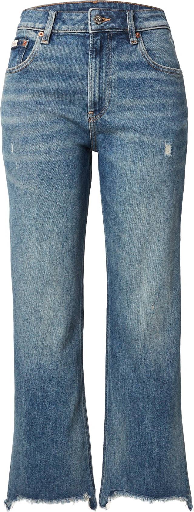 Calvin Klein High Rise Straight Jeans - Blue