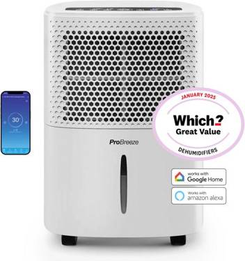 12L Dehumidifier With Built-In Humidistat