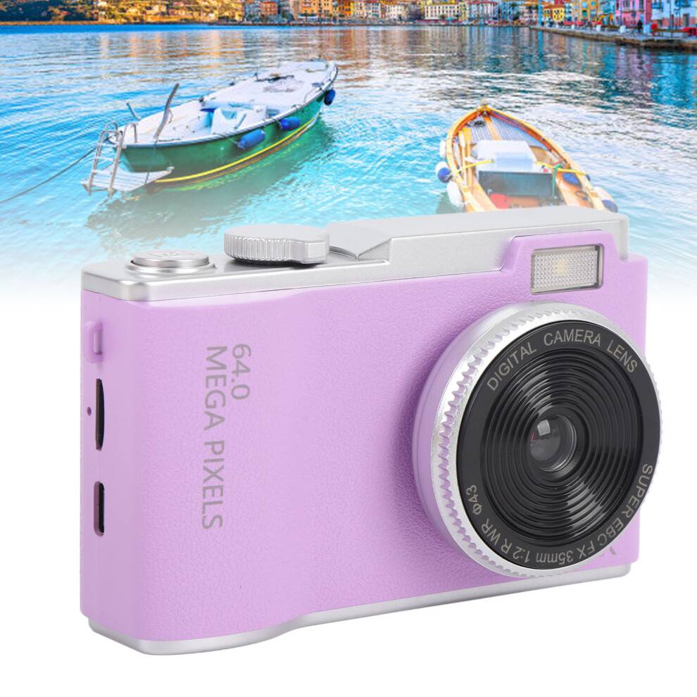 4K 64MP Compact Digital Camera