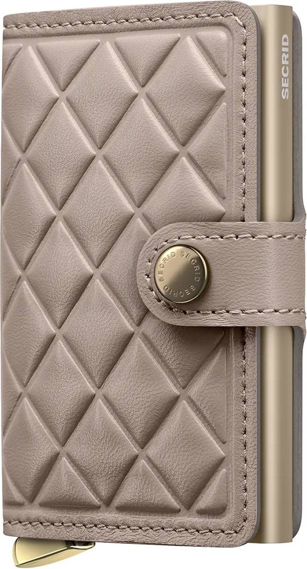 Secrid Mini Wallet Emboss Diamond Chalk