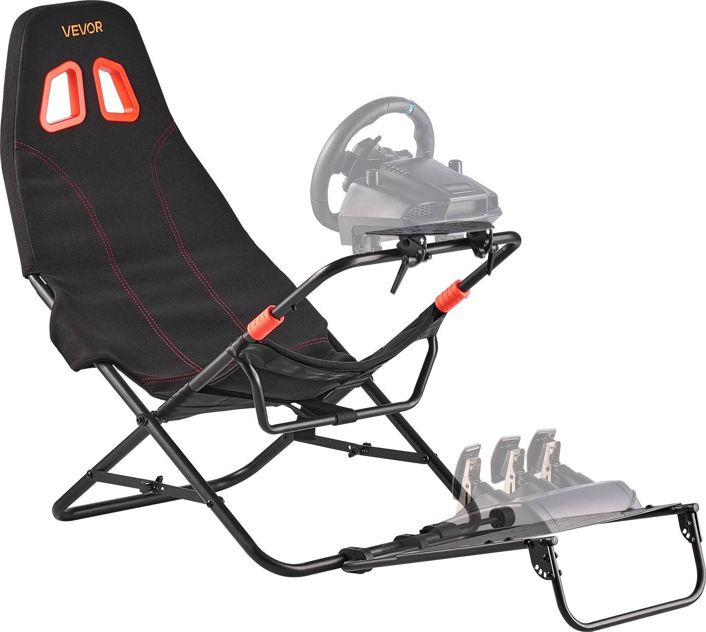 Racing wheel stand VEVOR Portable Foldable Adjustable Racing Wheel Stand