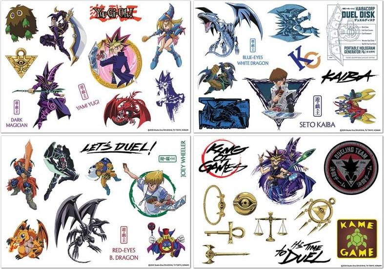 Fanattik Yu-Gi-Oh Tech Sticker Pack