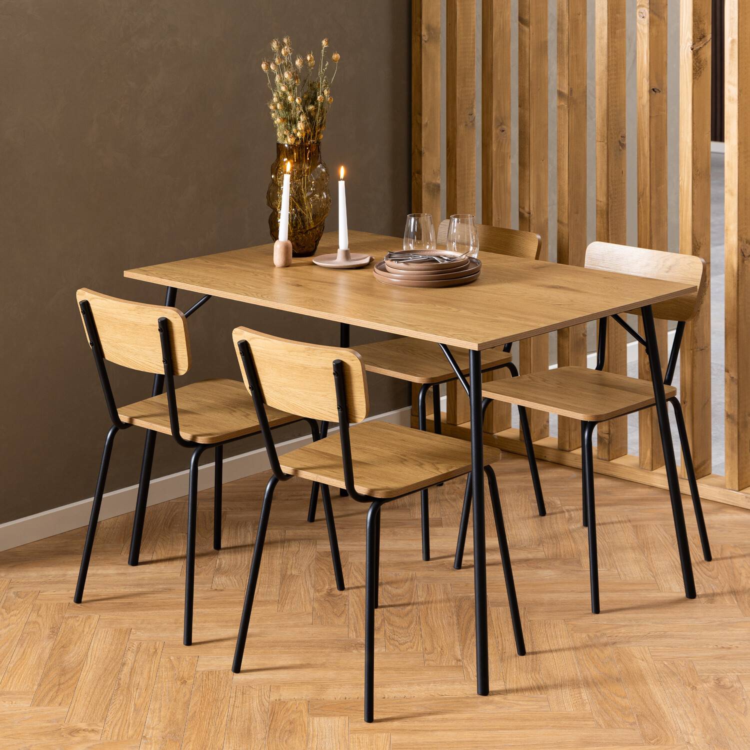 Furniture To Go Peru Rectangular Wild Oak Dining Table
