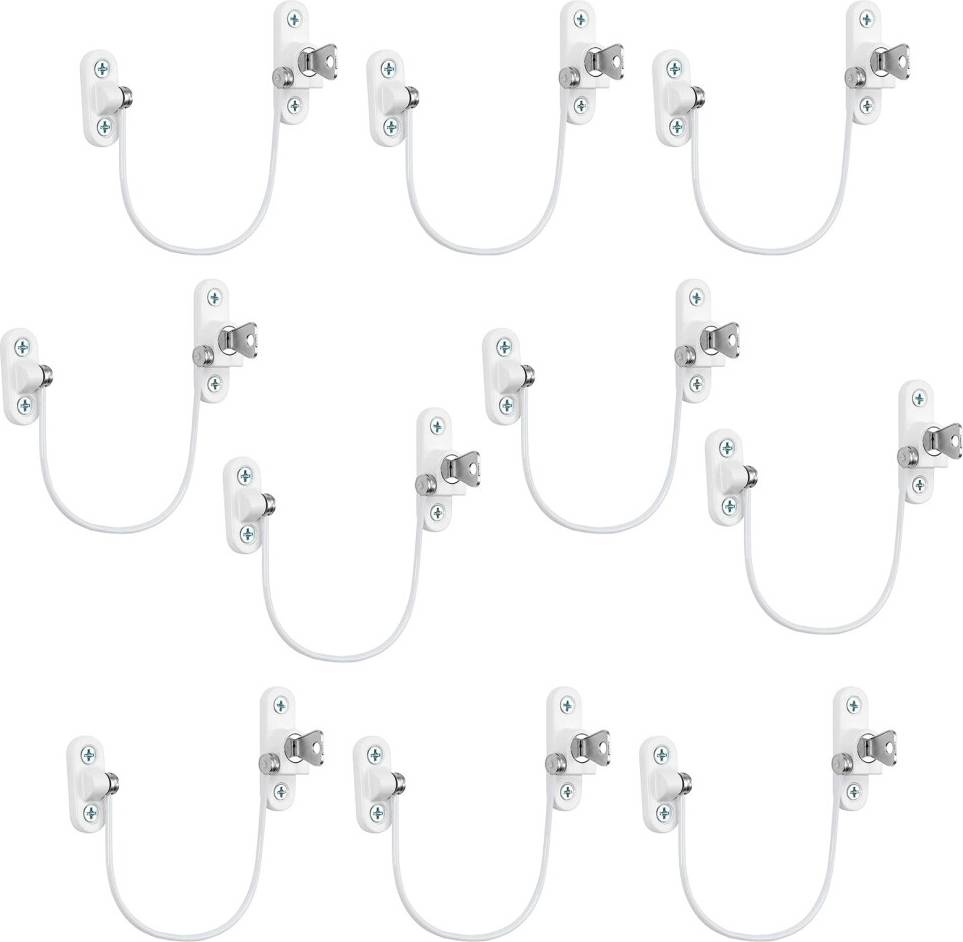 Upvc window locks 10Pcs UPVC Window Restrictor Locks