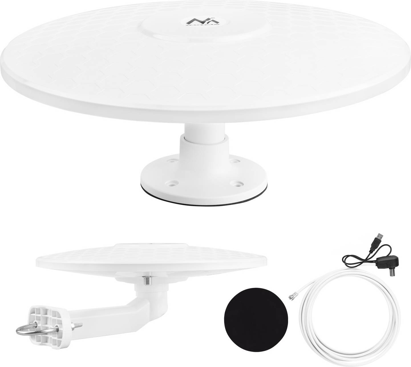 Dvb t2 antenne Maclean DVB-T T2 HEVC Rundstråleantenne