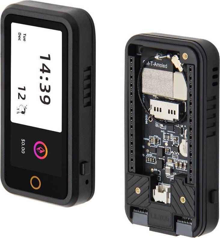 T-Display-S3 AMOLED Plus Dual-Core IoT Development Board