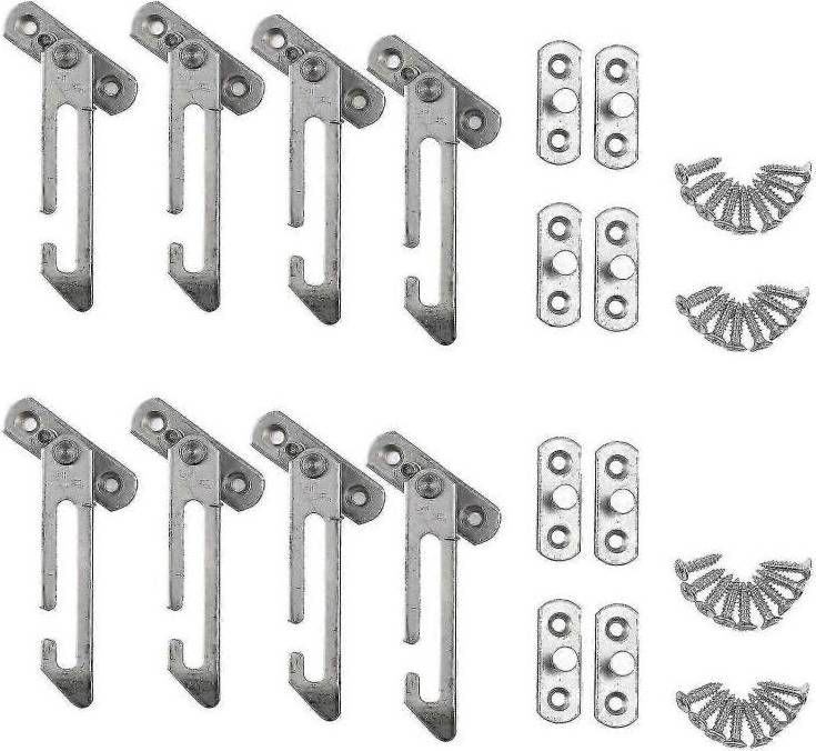 8 Pack Stainless Steel Window Restrictor Locks