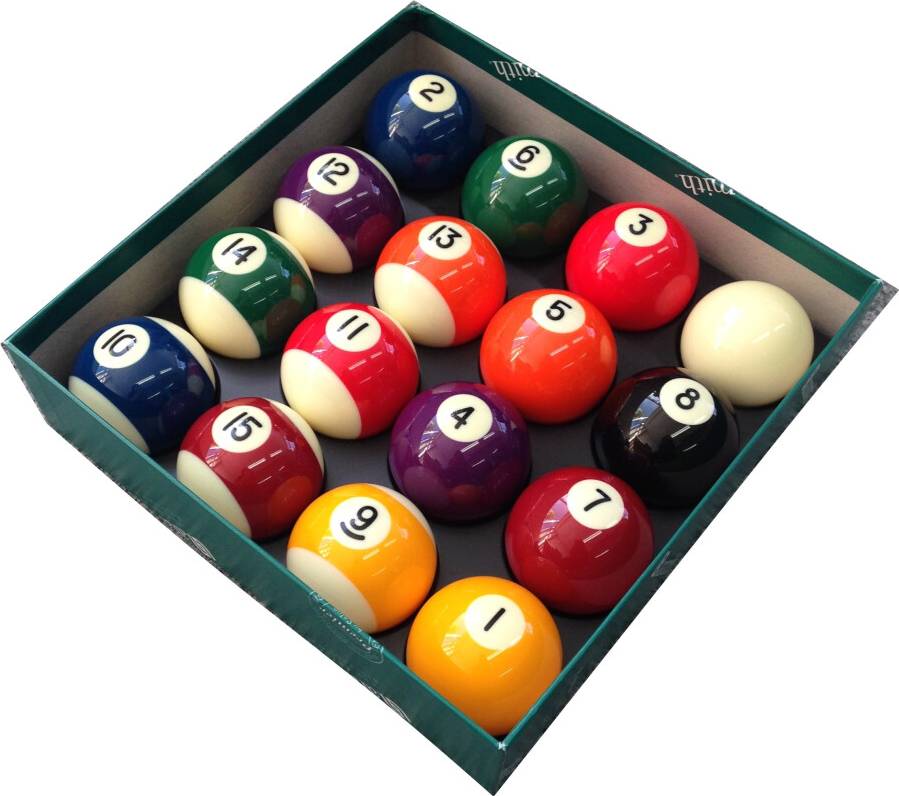 Premier Spots Stripes 2-Inch Pool Balls