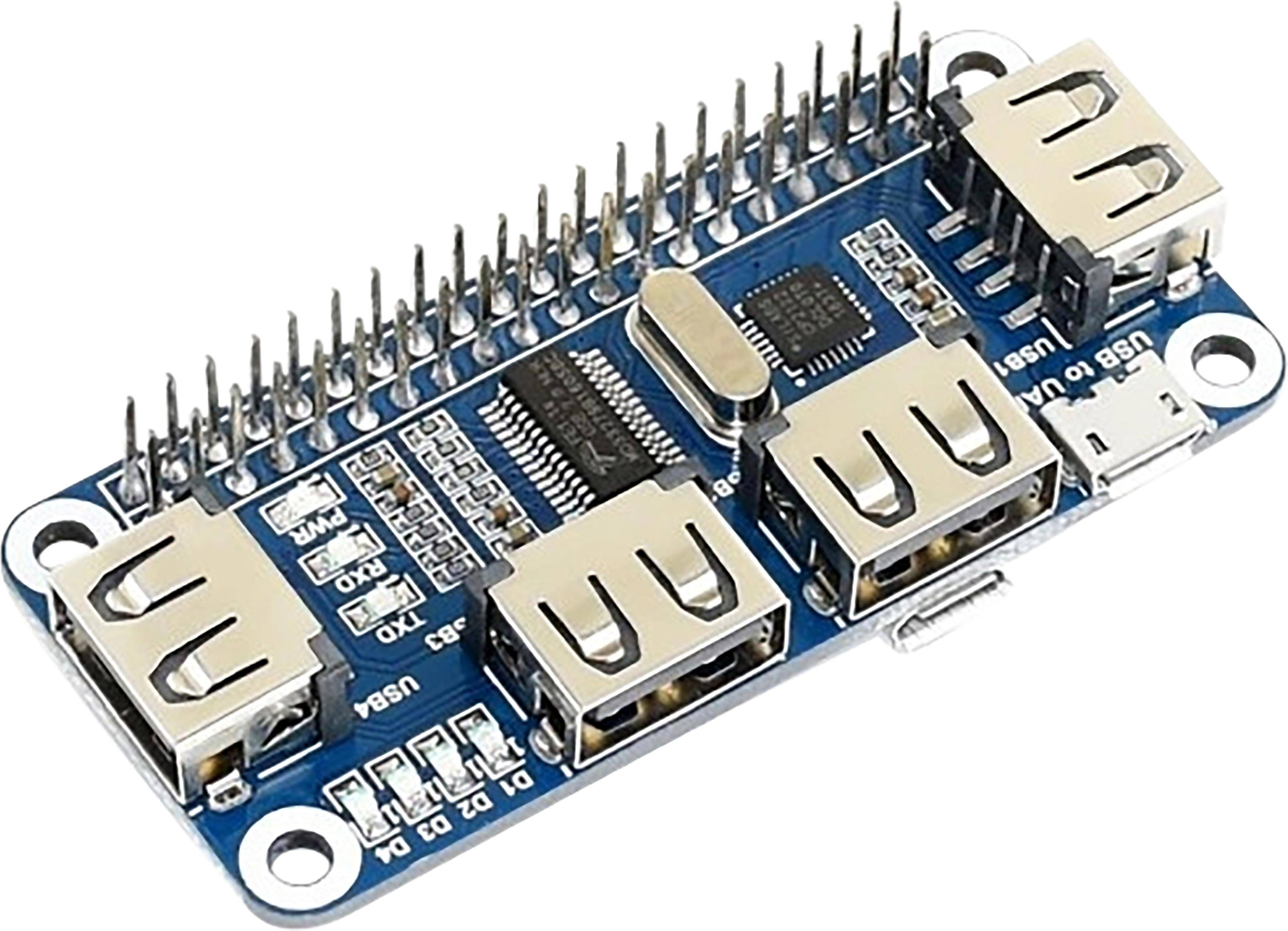 USB Hub Mit 4 Anschlüssen Für Raspberry Pi