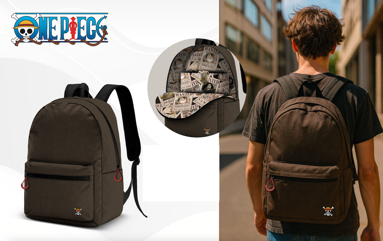 One Piece Block Backpack