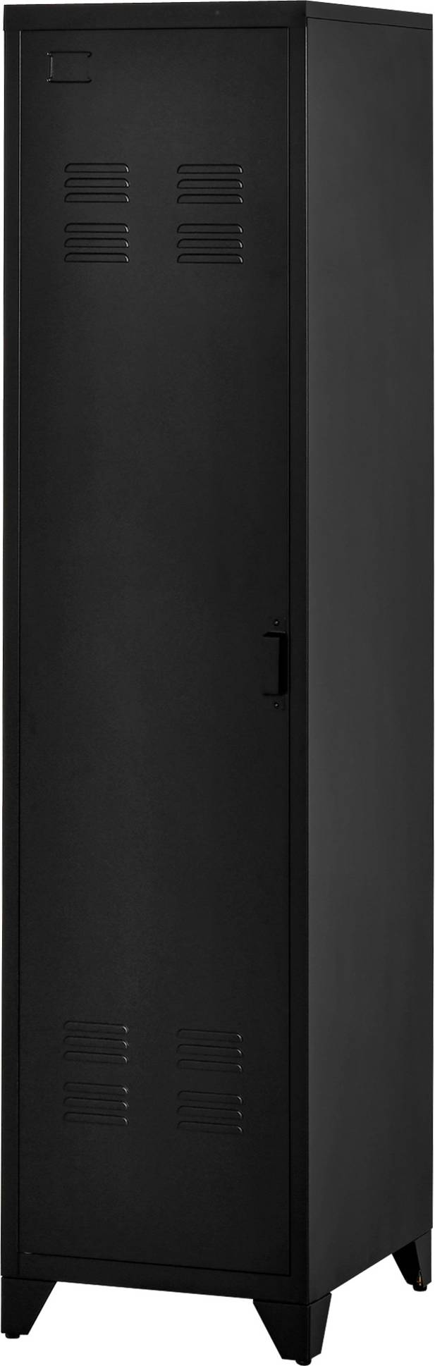 Casier de rangement Homcom de Rangement Compacte Métal Casier Style Industriel Armoire