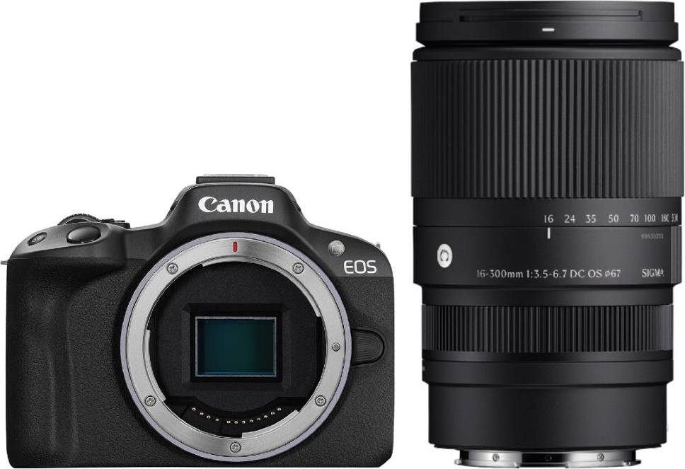 Canon r50 camera Canon EOS R50 Mirrorless Camera Sigma 16-300mm