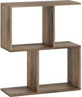 Homcom Side Narrow End 3-Tier Oak Small Table
