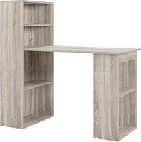 Homcom 120cm Modern Computer Bookshelf Writing Desk