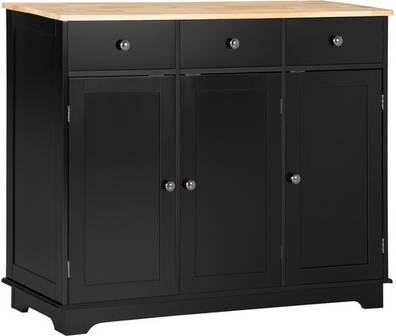 Homcom Buffet Cabinet With Storage Drawers Sideboard