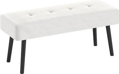 Homcom End Of Bed With Thick Padding Storage Bench