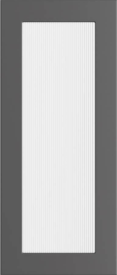 Epoq Trend Graphite Räfflad Glasdörr
