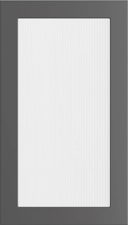 Epoq Trend Graphite Räfflad Glasdörr