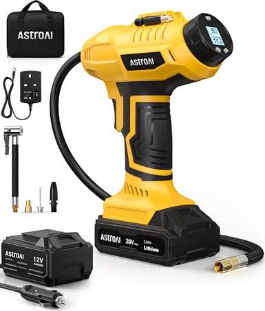 AstroAI Cordless Tire Inflator Air Compressor