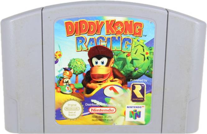 Nintendo Diddy Kong Racing 64 N64 Card