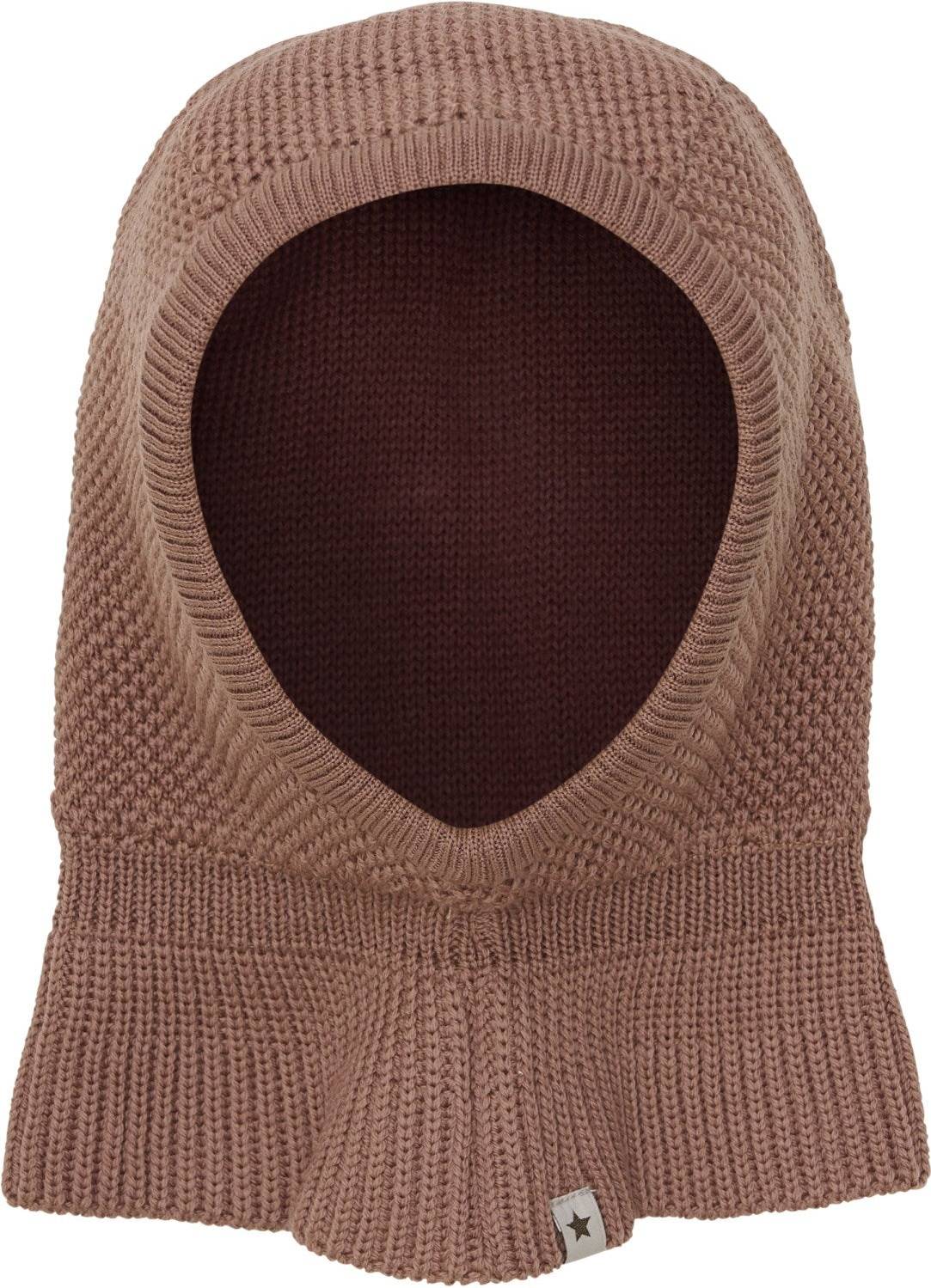 Huttelihut Balaclava Wool Knit Windstop - Rosa