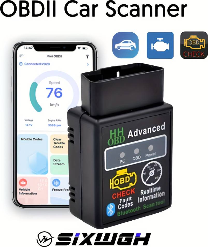 Obd2 scanner Temu Wireless Car Scanner With Ble Technology
