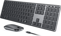 Wireless Bluetooth Keyboard Mouse Combo