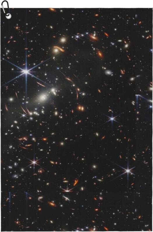 WHIBOS James Webb Space Telescope First Deep Field Image Cluster Poster