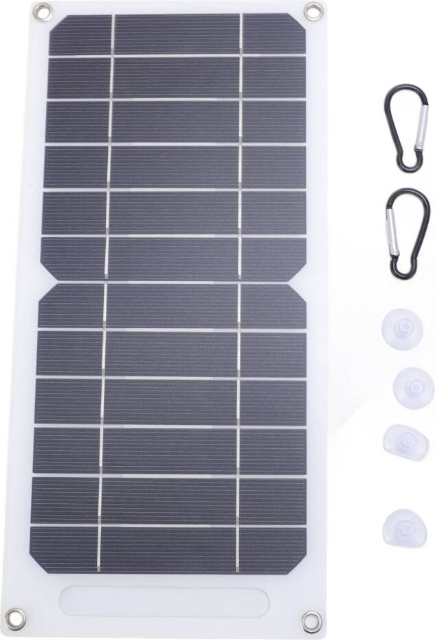 6W Portable Solar Panel 2 USB Fast Charge