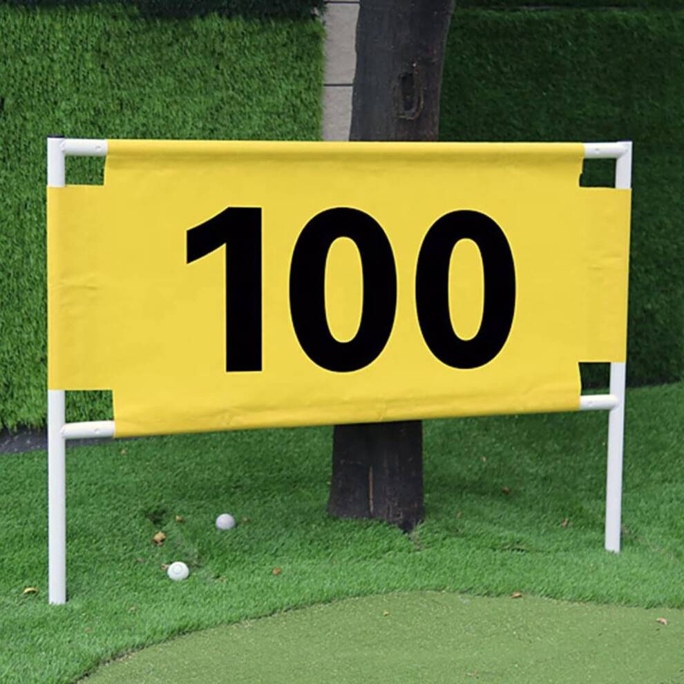Yards Golf Rangefinder Distance Sign