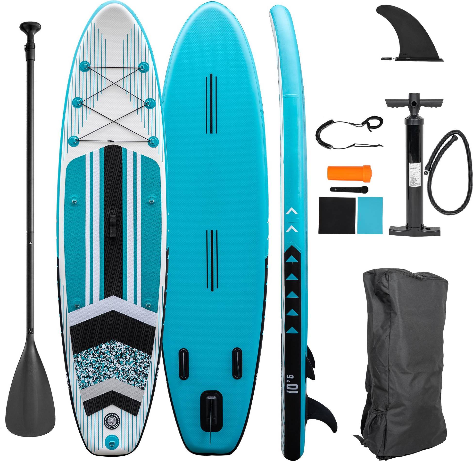 Stand Up Paddle Board Turquoise Kit