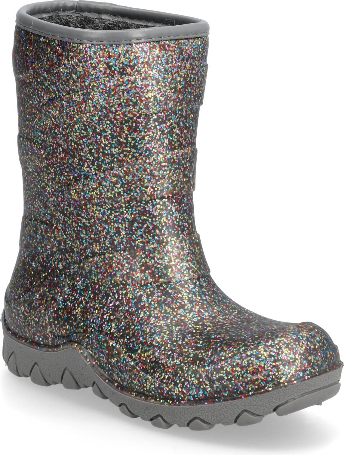 Mikk-Line Thermal Boot Glitter Multi Patterned
