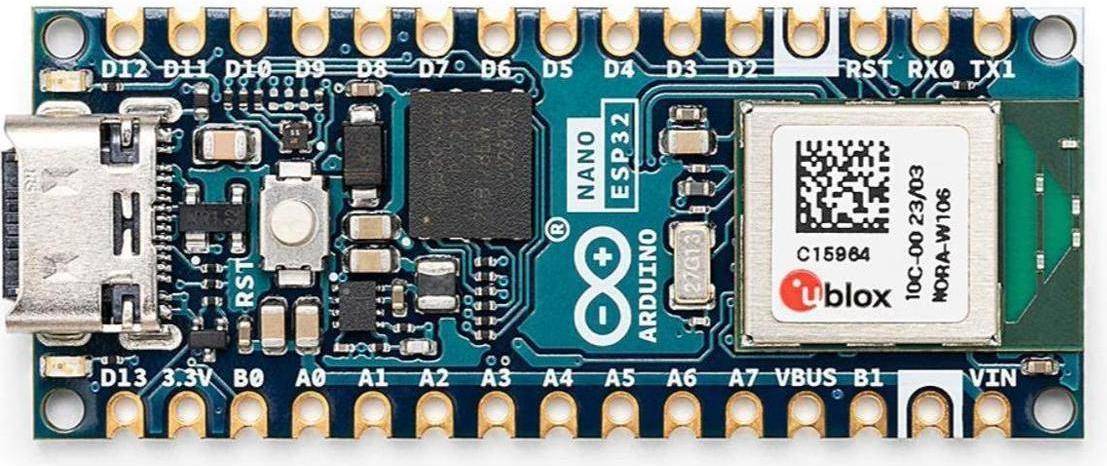 Arduino ABX00092 Nano ESP32 Entwicklungsboard Kit