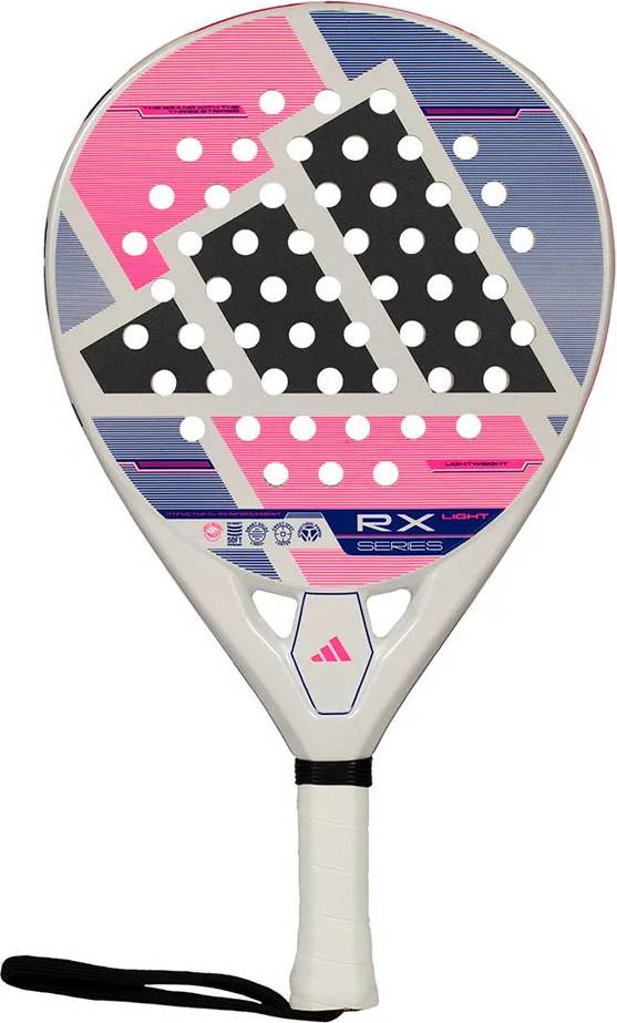 Adidas padel adidas RX Series Light Racket White Pink