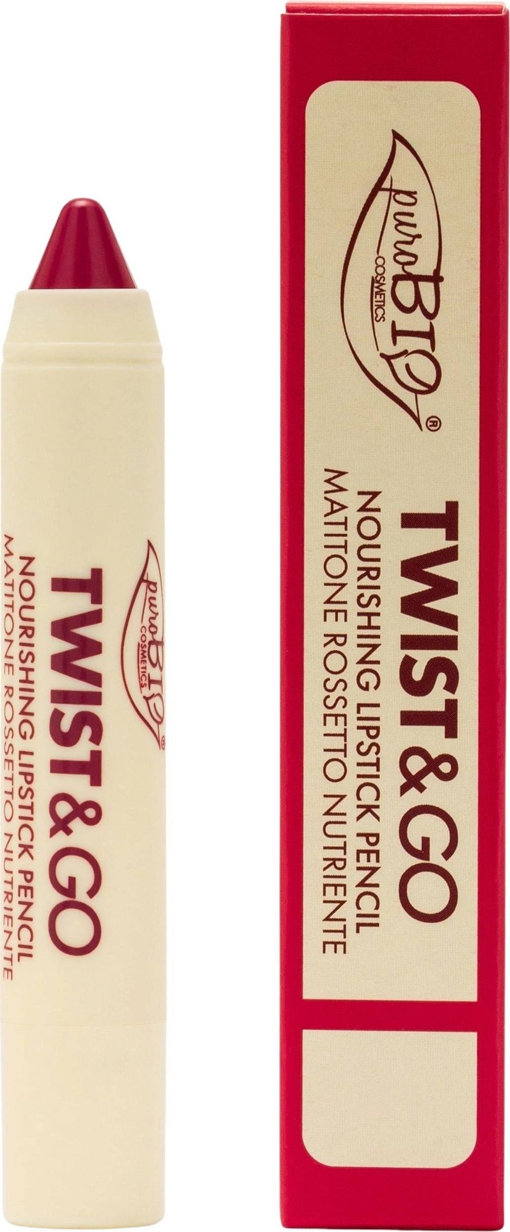 Twist&Go Ravitseva Huulipuna Kynässä Sävy Raspberry Red