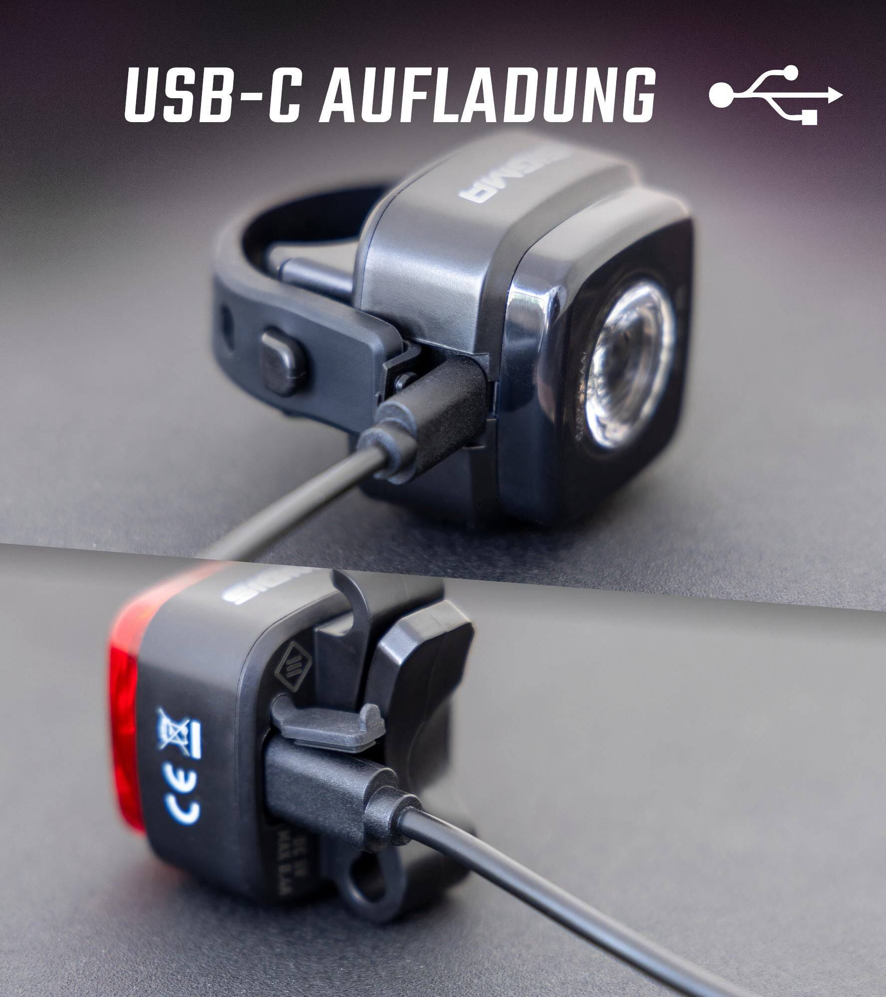 SIGMA Light Set Front Rear Aura Micro