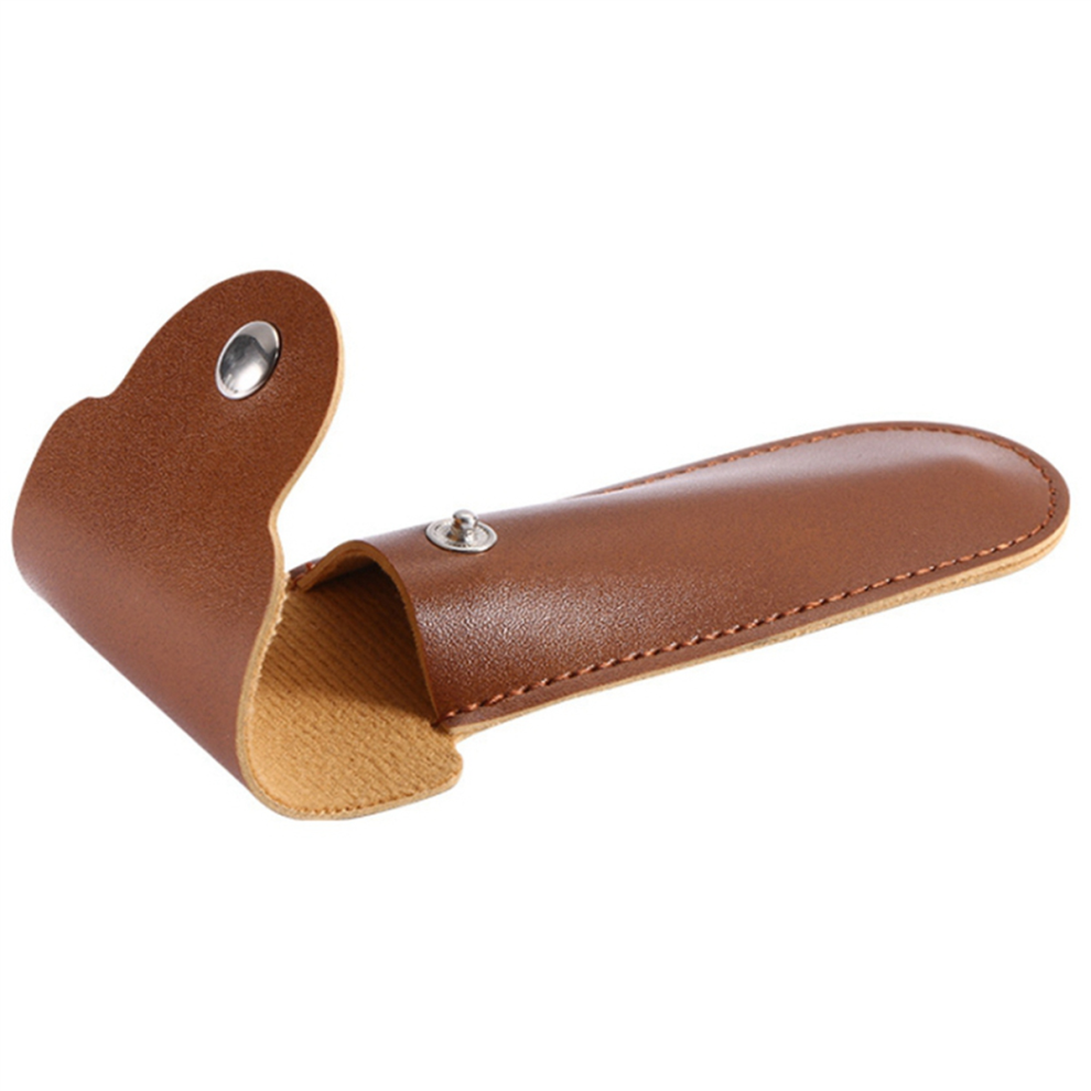 Manual Double Edge Safety Razor Container PU Leather Case