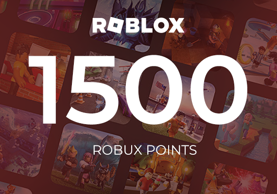 Robux Gift Card 1500 Robux Key