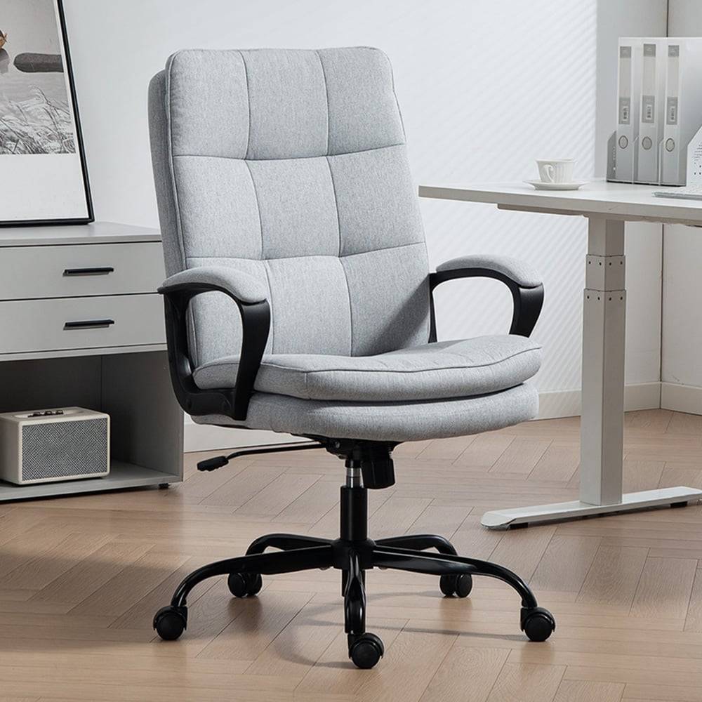 Homcom Light Grey Fabric