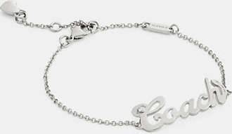 Coach wristlet Coach Script Nameplate Bracelet - Silver