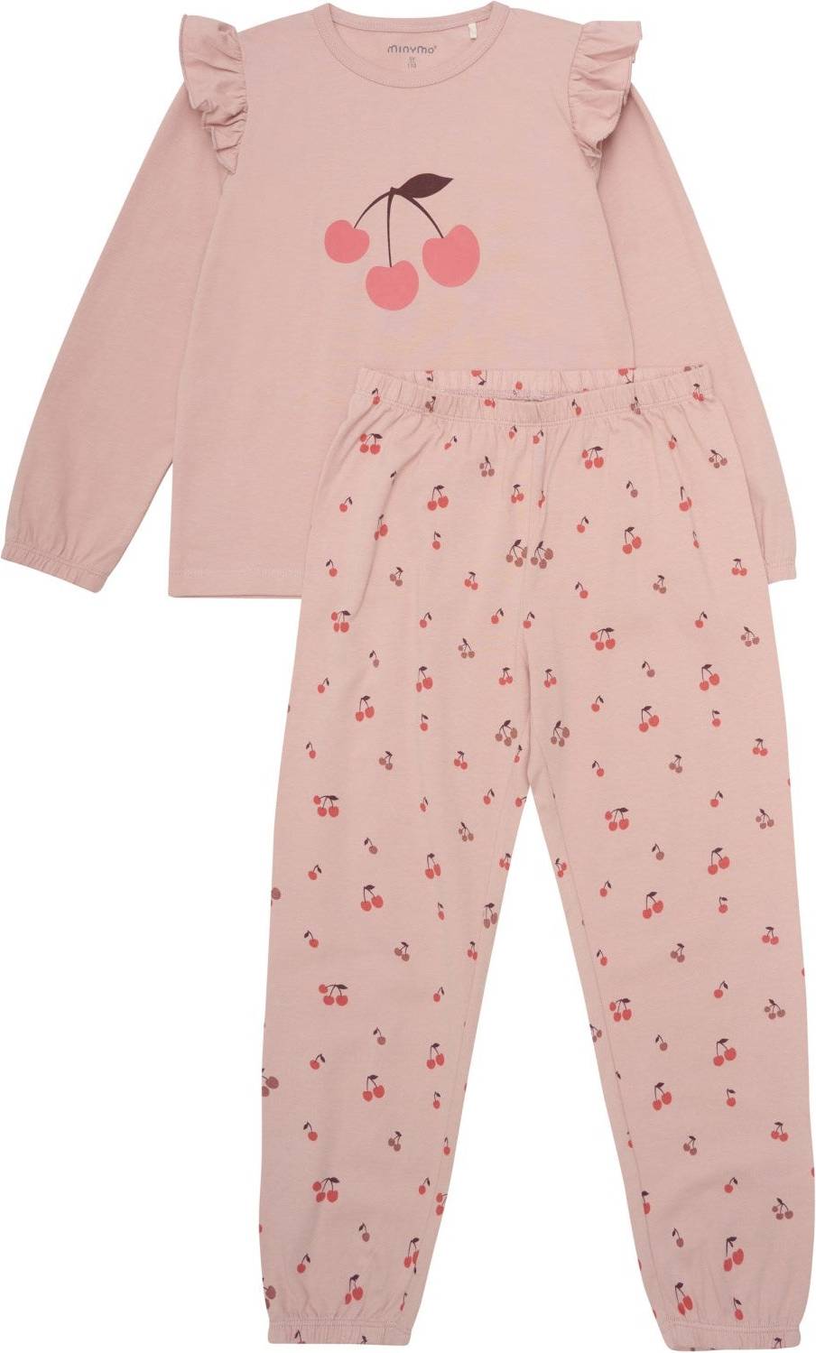 Minymo Kid's Pyjamas L S Set - Rosa