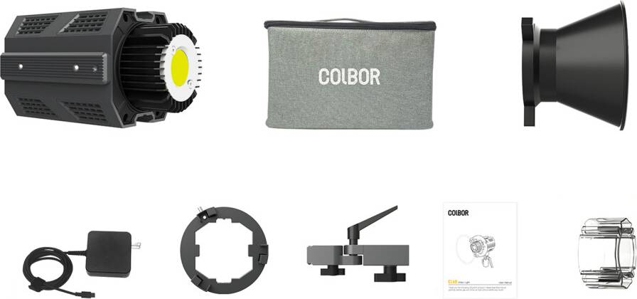 Compact LED Video Light 65W 5600K Dimmable