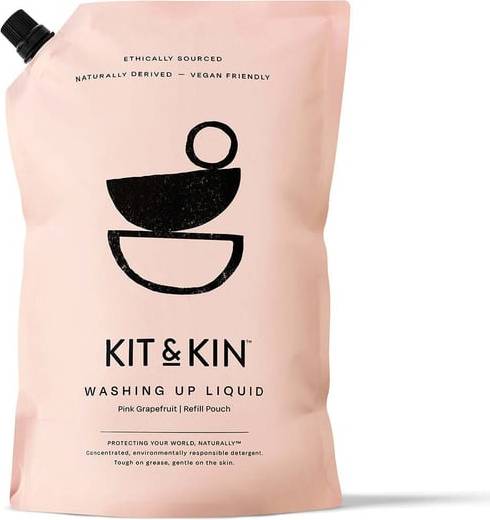 Kit & Kin Diskmedel Grapefrukt Refill 1 Liter