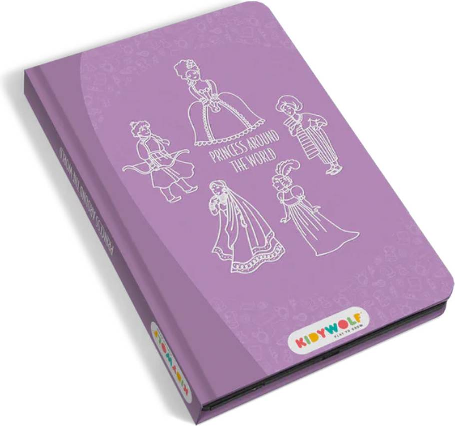 Kidydraw Mini Ritplatta LCD Prinsessa